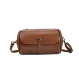 Retro Round Bag Female Crossbody Small Solid Shoulder Bag