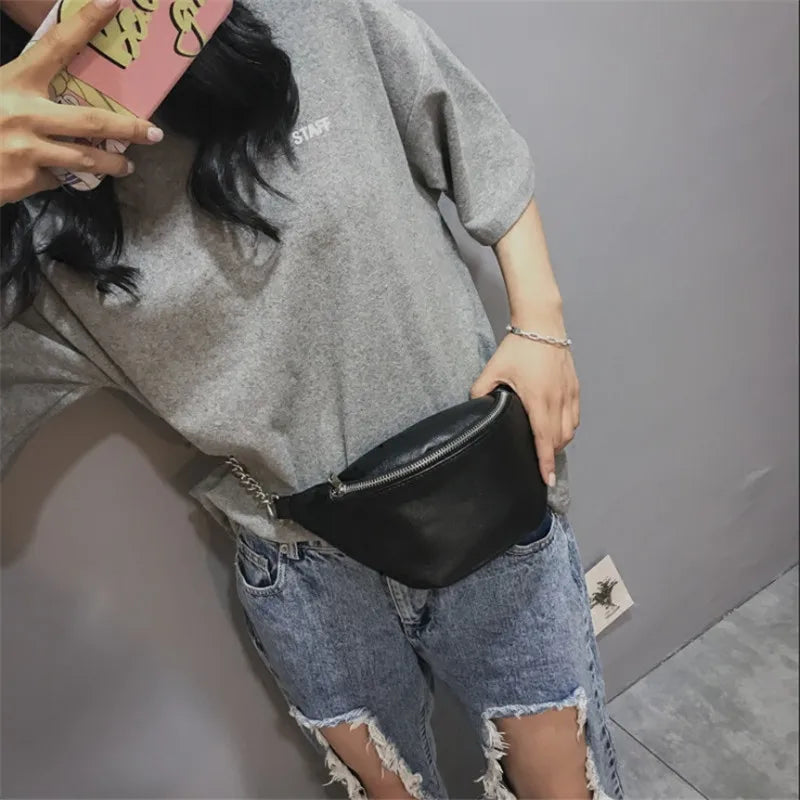 Retro Skew Satchel Mini Fairy Waist Bag Chest Bag