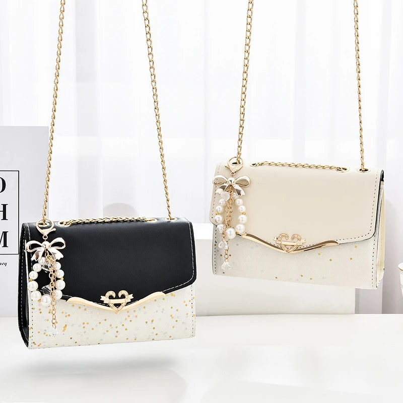 Rhinestone Handbag Diamonds Shoulder Bag Crossbody Purse Shining Messenger