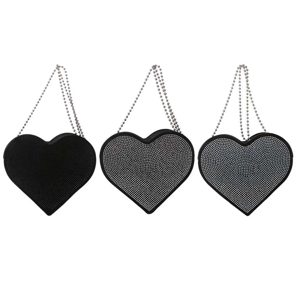 Rhinestone Crossbody Bag for Women Shoulder Purse