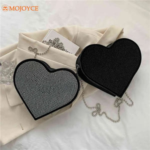 Rhinestone Crossbody Bag for Women Shoulder Purse