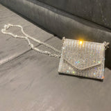 Rhinestone Shoulder Bag Purse Crossbody Bag for Women