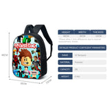 Robloxing Backpack for Teens Kids Boy Student School Bags