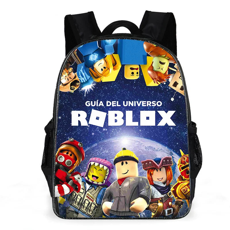 Robloxing Backpack for Teens Kids Boy Student School Bags
