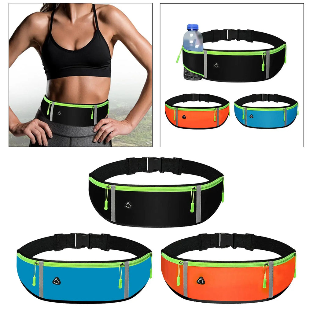 Waterproof Running Belt with Headphone Hole for Workouts