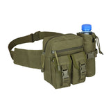 Waterproof Sports Waist Bag Tactical Bottle Holder Outdoor Backpack
