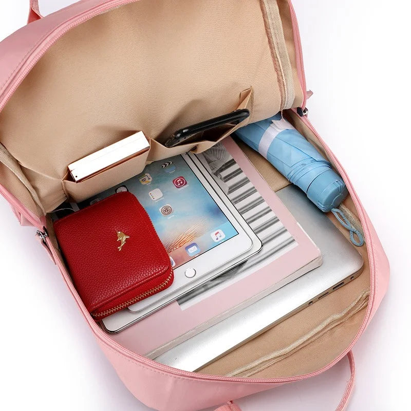 SENMEIIX Shoulder Bags Teen Female Backpack Women Backpack Daypack