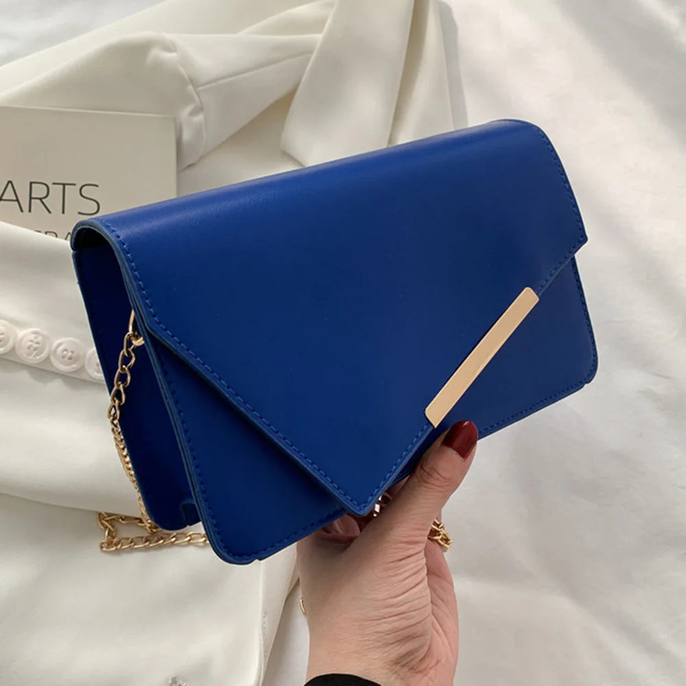 Small Flap Crossbody Bag Chain Strap Shoulder Bag