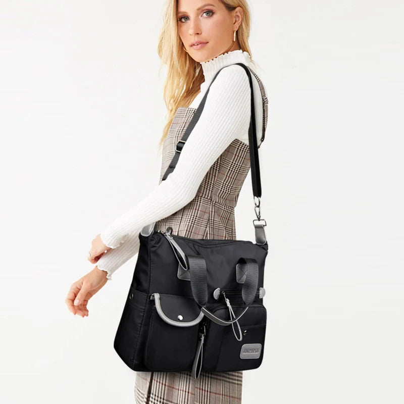 Nylon Women Messenger Bag Large Capacity Handbag