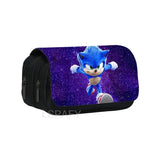 Cartoon Print Pencil Bags High Capacity Pencil Pouch