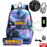 USB Charging Laptop Backpack High School Bags for College Students