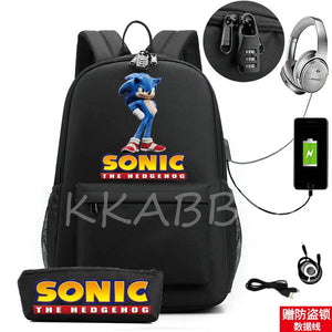 USB Charging Laptop Backpack High School Bags for College Students
