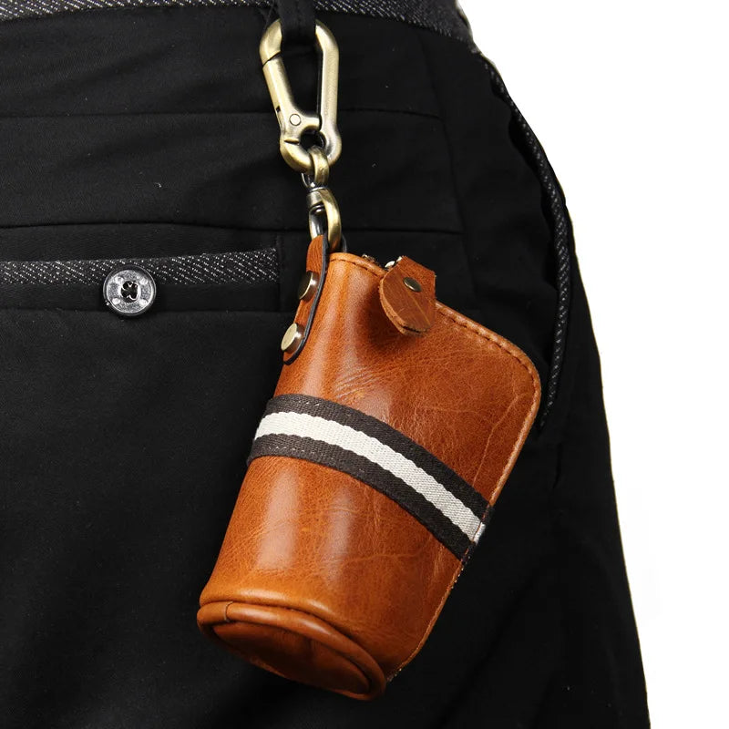 Key Wallets Men Car Key Holders Multifunction Organizer Lady Bucket Pattern