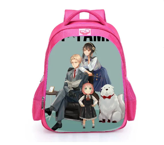 Cartoon Printed School Bags Boys Girls Primary Schoolbag Students Backpacks