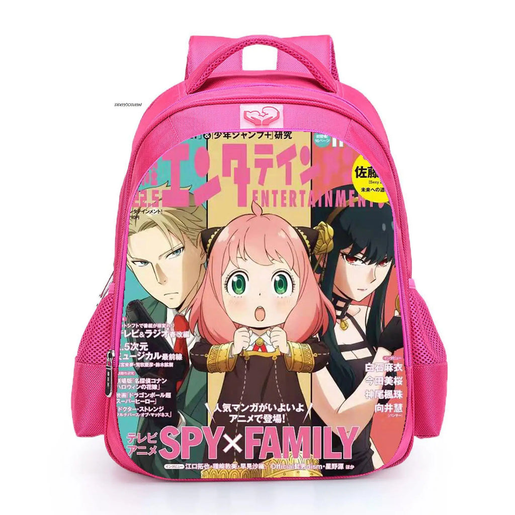 Cartoon Printed School Bags Boys Girls Primary Schoolbag Students Backpacks
