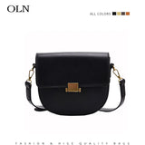 Vintage Leather Crossbody Bag Small Handbag