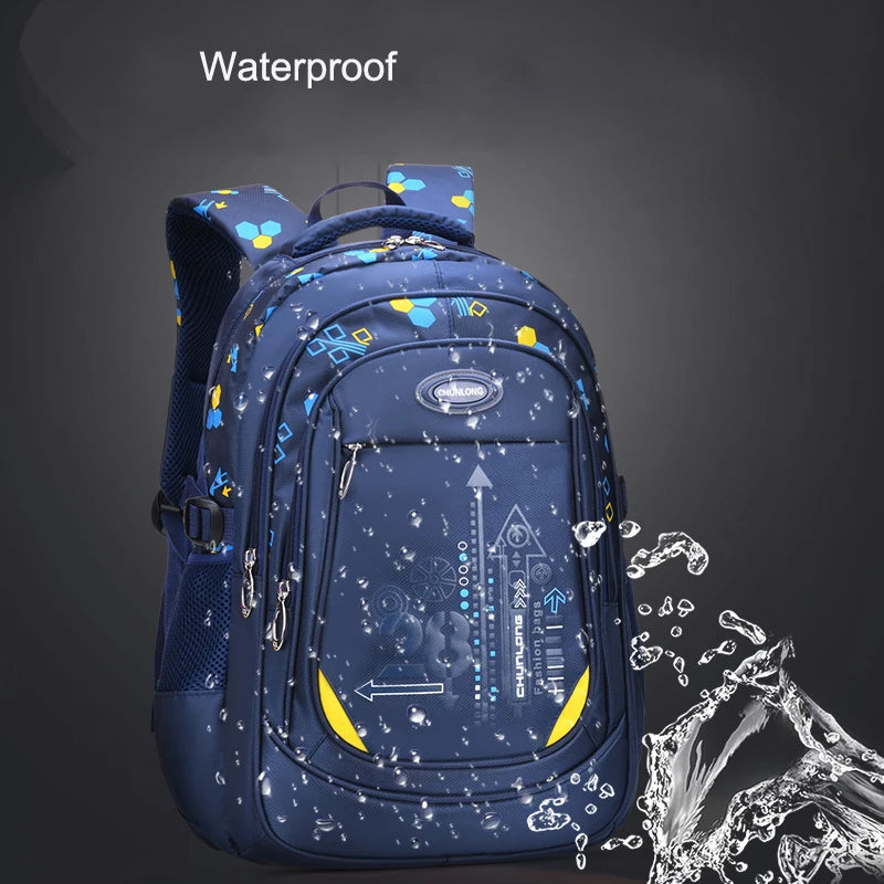 Waterproof Kids Bag Mochila Escolar 6352
