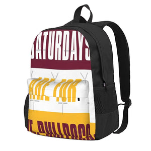 Bulldogs Backpacks School Bag Vintage Handbag