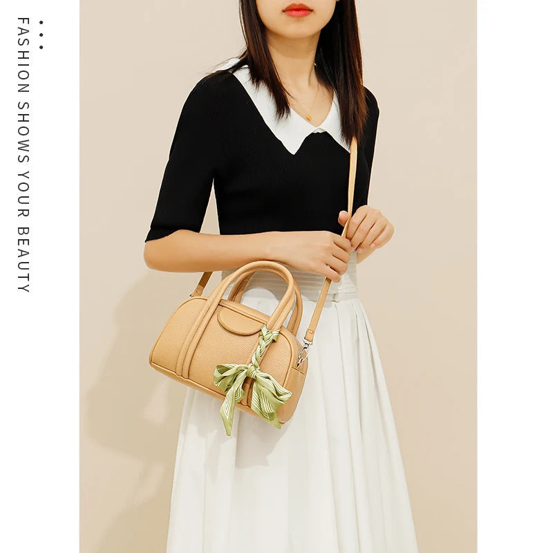 Soft Pu Leather Shoulder Crossbody Bags for Women Shopper Tote Handbags