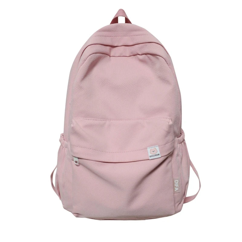 Canvas School Backpack Casual Rucksack Travel Bag for Girl Boy Youth Daypack