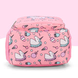 Kids School Bag Backpack Boys Girls 3-12 Years Old Cartoon Book Bag