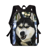 Girls Laptop Backpack Husky School Bag Pack