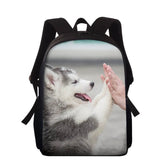 Girls Laptop Backpack Husky School Bag Pack
