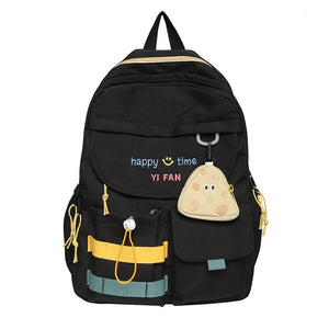 Teenage Girls School Backpack with Pockets and Laptop Compartment