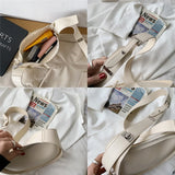 Semicircle Saddle Shoulder Crossbody Bags for Women