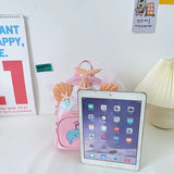 Sequin Leather Girls Backpack Small Bags Children's Shoulder Bag