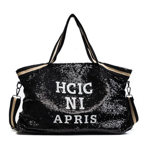 Sequin Women Bag Large Capacity Top-handle Bags Ladies Handbags