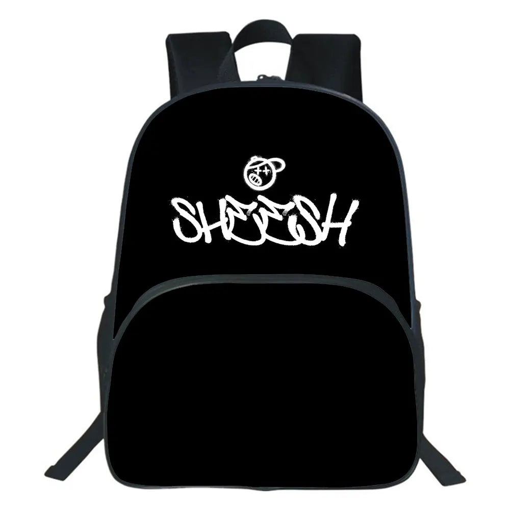 Sheesh Print Children Backpack for Teens School Bag