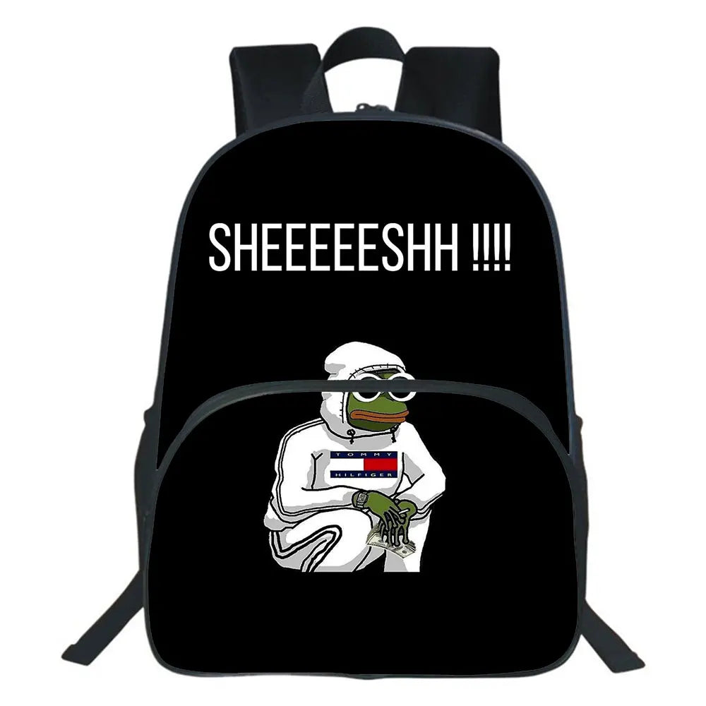 Sheesh Print Children Backpack for Teens School Bag