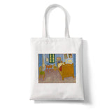 Van Gogh Oil Printing Kawaii Bag Harajuku Women Shopping Bag