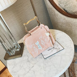 Cartoon PU Leather Shoulder Bag Crossbody Pouch