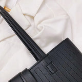 Shoulder Bag Women Casual PU Leather Large Capacity Shopping Bag