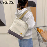 Canvas Tote Bag Women Handbag Ladies Shoulder Bag
