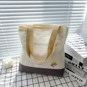 Canvas Tote Bag Women Handbag Ladies Shoulder Bag