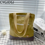 Canvas Tote Bag Women Handbag Ladies Shoulder Bag