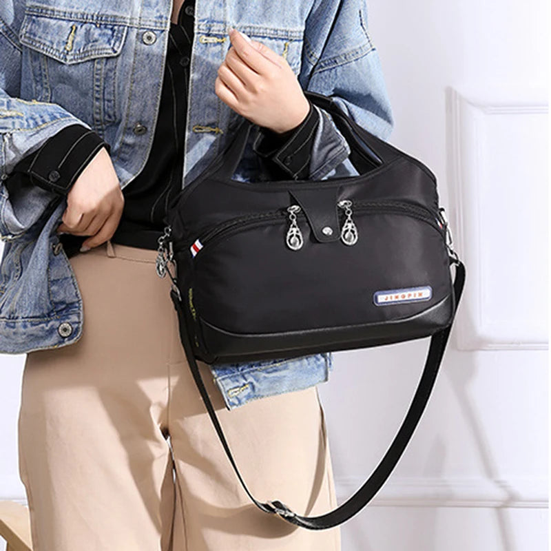 Nylon Shoulder Bag Casual Large Capacity Canvas Bag
