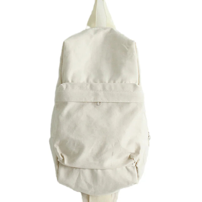 Canvas Shoulder Bag Women Casual Harajuku Crossbody Handbag