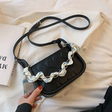 Shoulder Bags Women Candy Colors Sweet Heart Scarves Top-handle Cross-body Chain