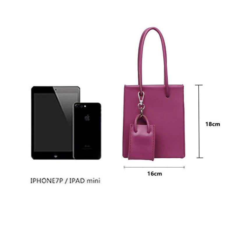 Stylish PU Leather Shoulder Bag for Women