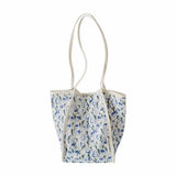 Floral Printed Large Capacity Shoulder Bag for Women