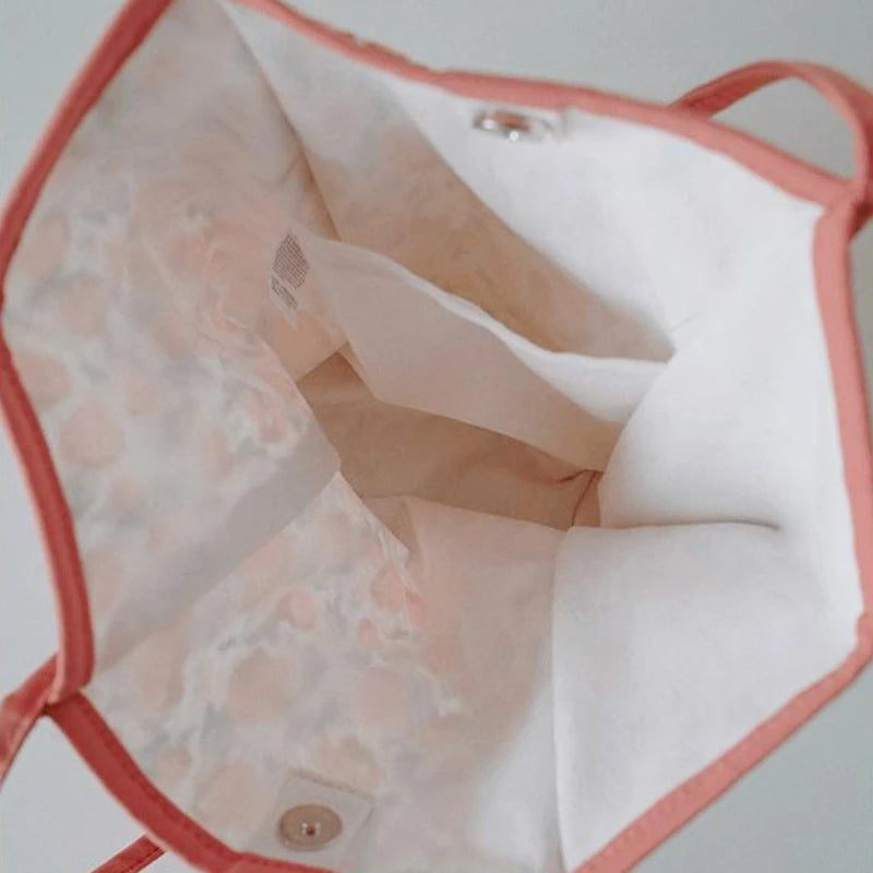 Floral Printed Large Capacity Shoulder Bag for Women