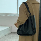 Brown Vintage Casual Totes Ladies Business Handbags