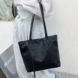 Shoulder Bags Women Large Capacity Casual Totes Cartoon Pattern Soft Handbags