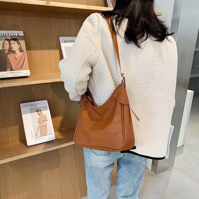 Shoulder Bags Women Large Capacity Vintage Ladies Crossbody Handbags