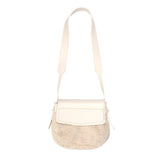 Shoulder Bags Women PU Patchwork Lambswool Cross-body Winter Plush Handbag