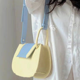 Shoulder Bags Women Patchwork Saddle Crossbody Bag New-arrival Ins